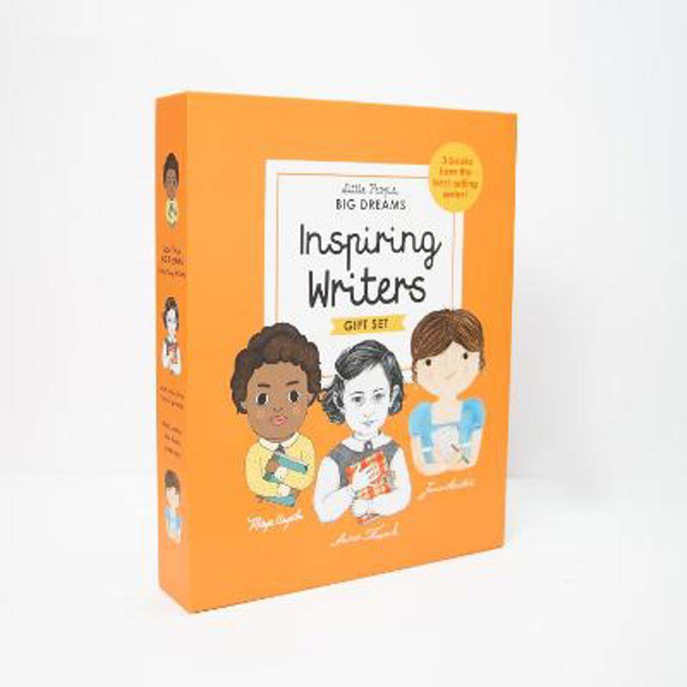 Little People, BIG DREAMS: Inspiring Writers: 3 books from the best-selling series! Maya Angelou - Anne Frank - Jane Austen (Hardback) - Maria Isabel Sanchez Vegara
